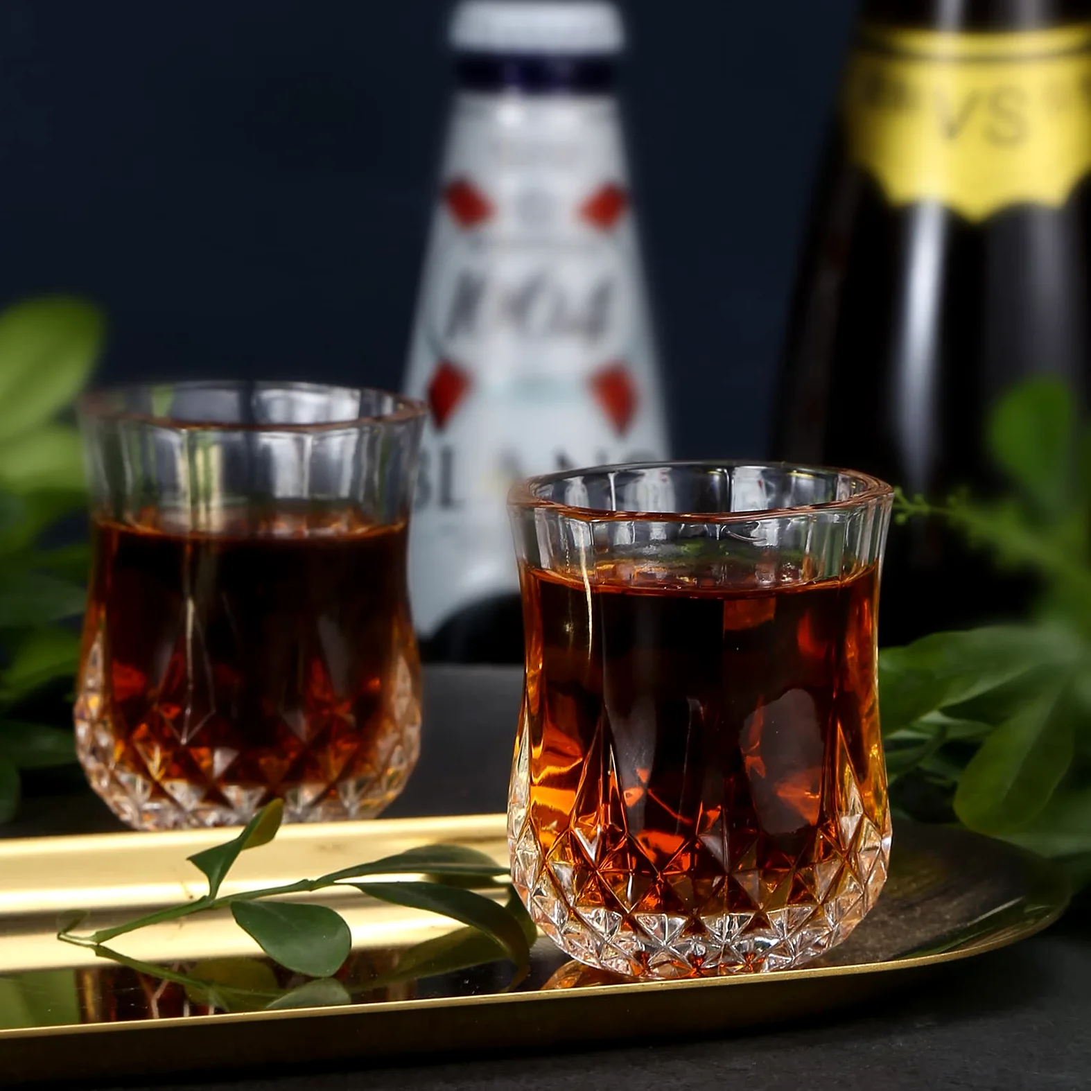 JAIEF Kieliszki tequila o pojemności 50 ml z ciężką podstawą Kieliszki do wódki (4)
