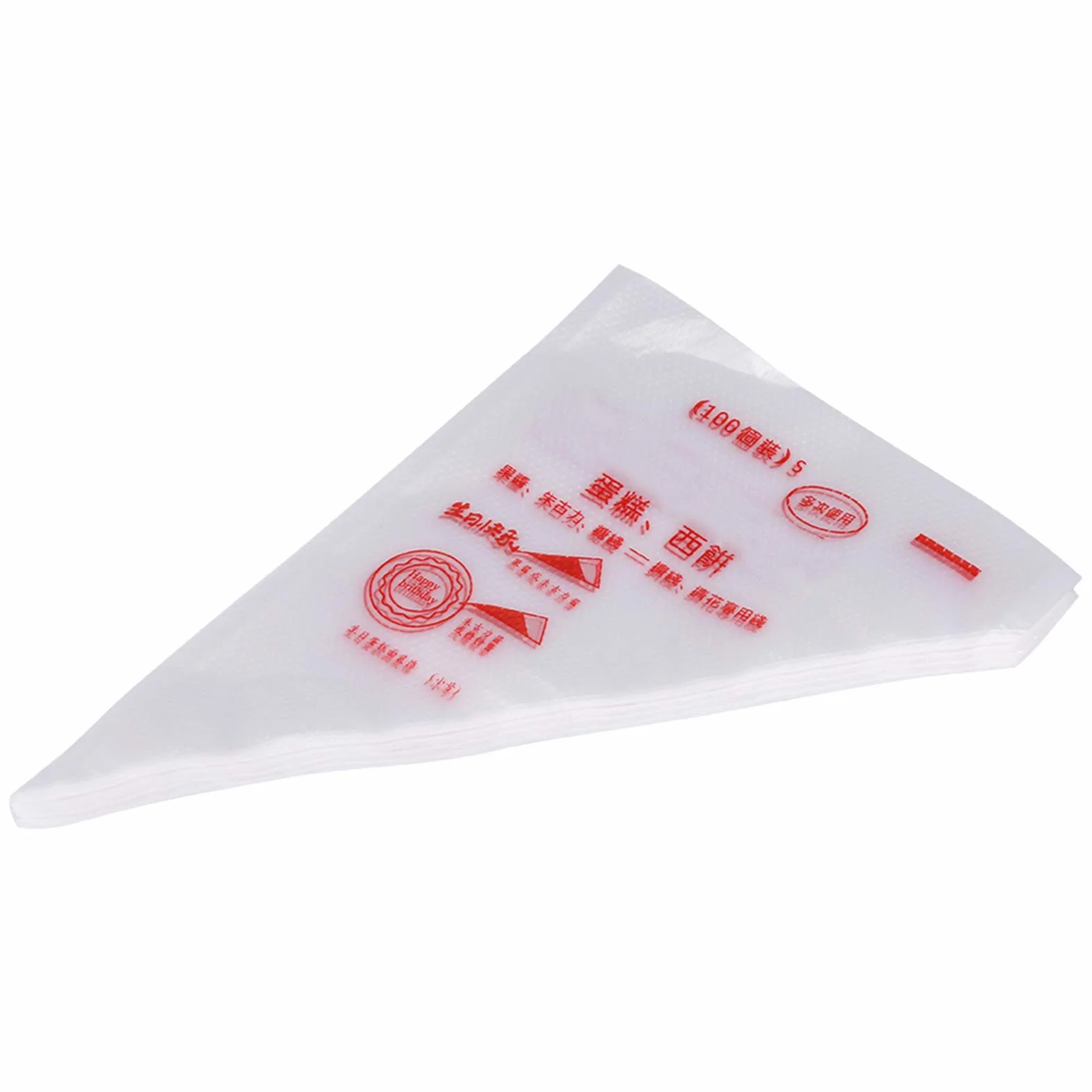 Torebka do Wyciskania Torebka do Lukrowania, 100 szt. Plastikowe Woreczki do Lukrowania Spożywczego Torebki do Dekorowania Ciast masą cukrową Torba Narzędziowa (mały rozmiar)
