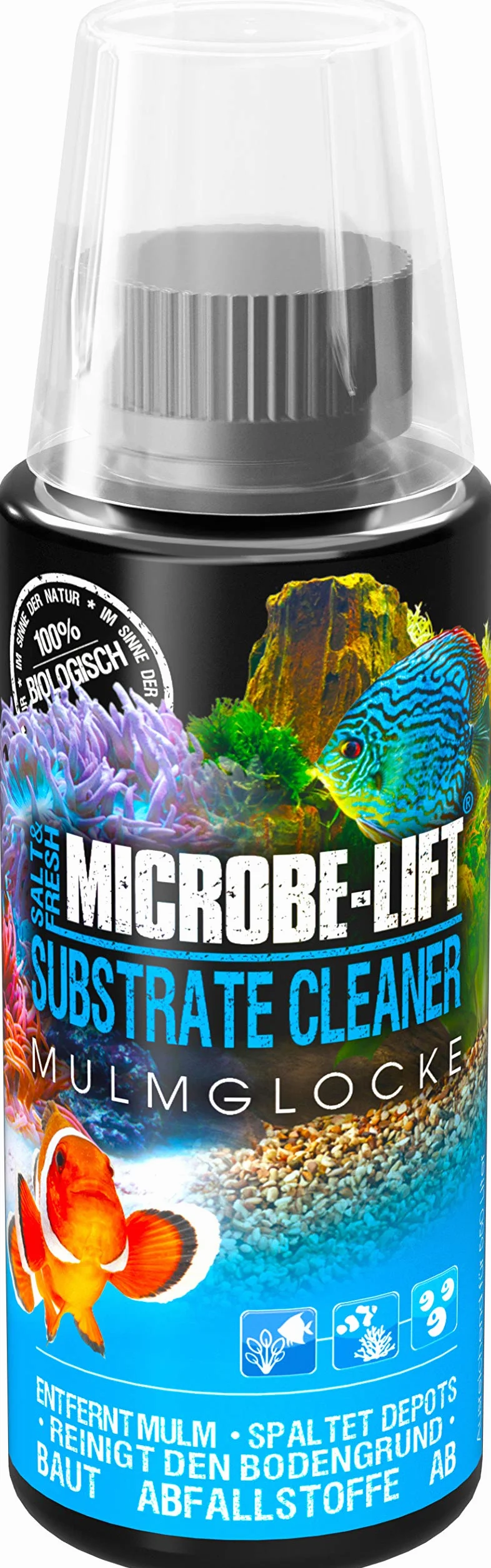 MICROBE-LIFT Substrate Cleaner 118 ml bakterie do akwarium słodkiej i morskiej