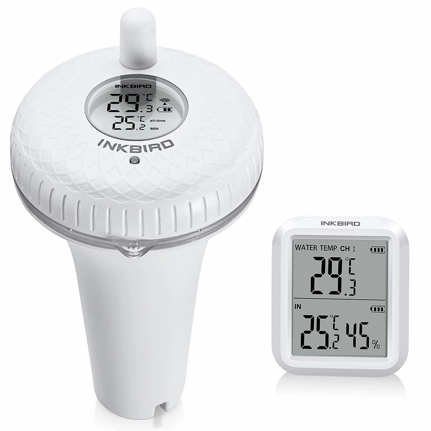 Inkbird IBS-P01R Bezprzewodowy termometr basenowy Pływający termometr
