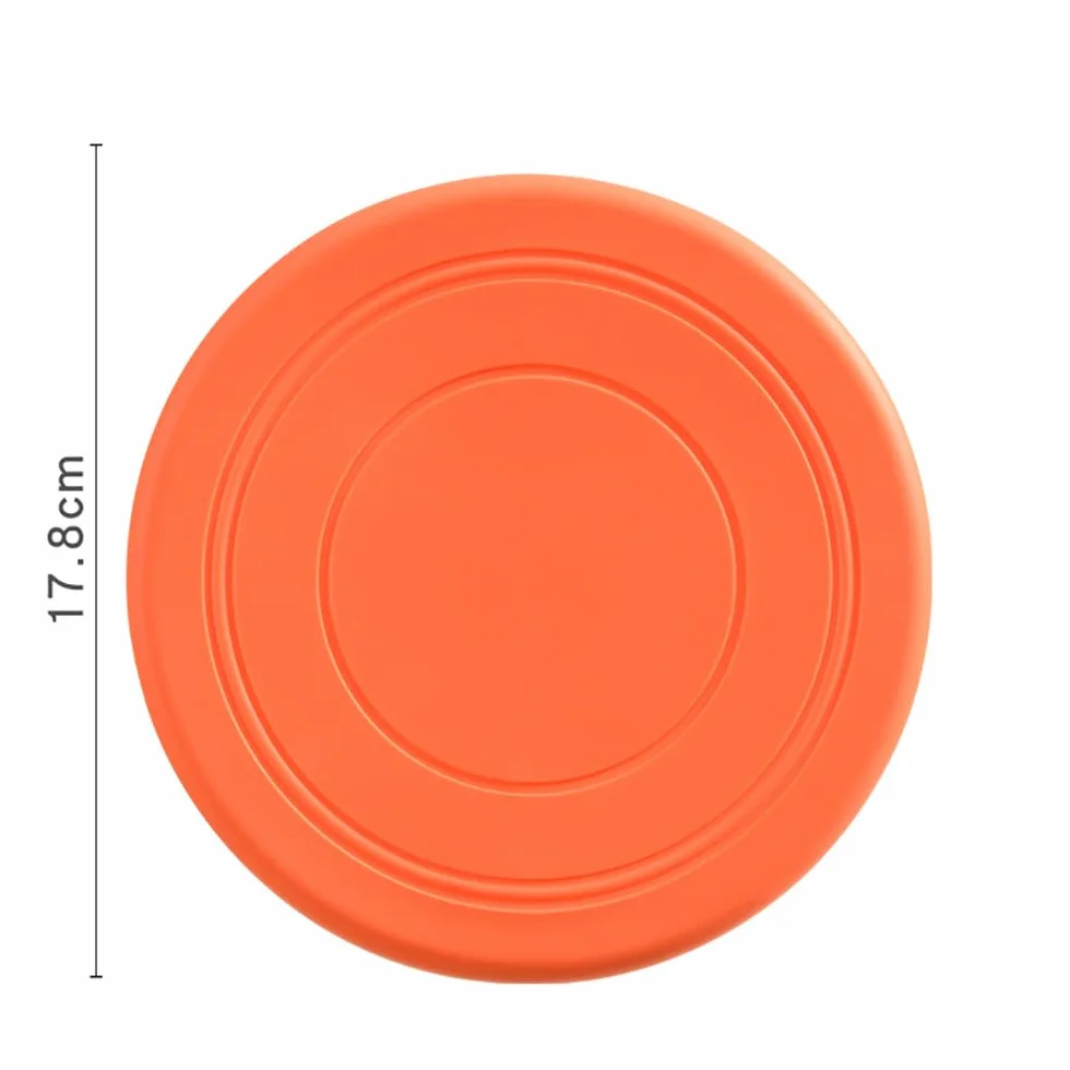 Frisbee, 6 sztuk frisbee, zabawka dla psa, krążek 17,8 cm, frisbee, duże psy, zestaw zabawek do treningu psa, rzucania, łapania i zabawy