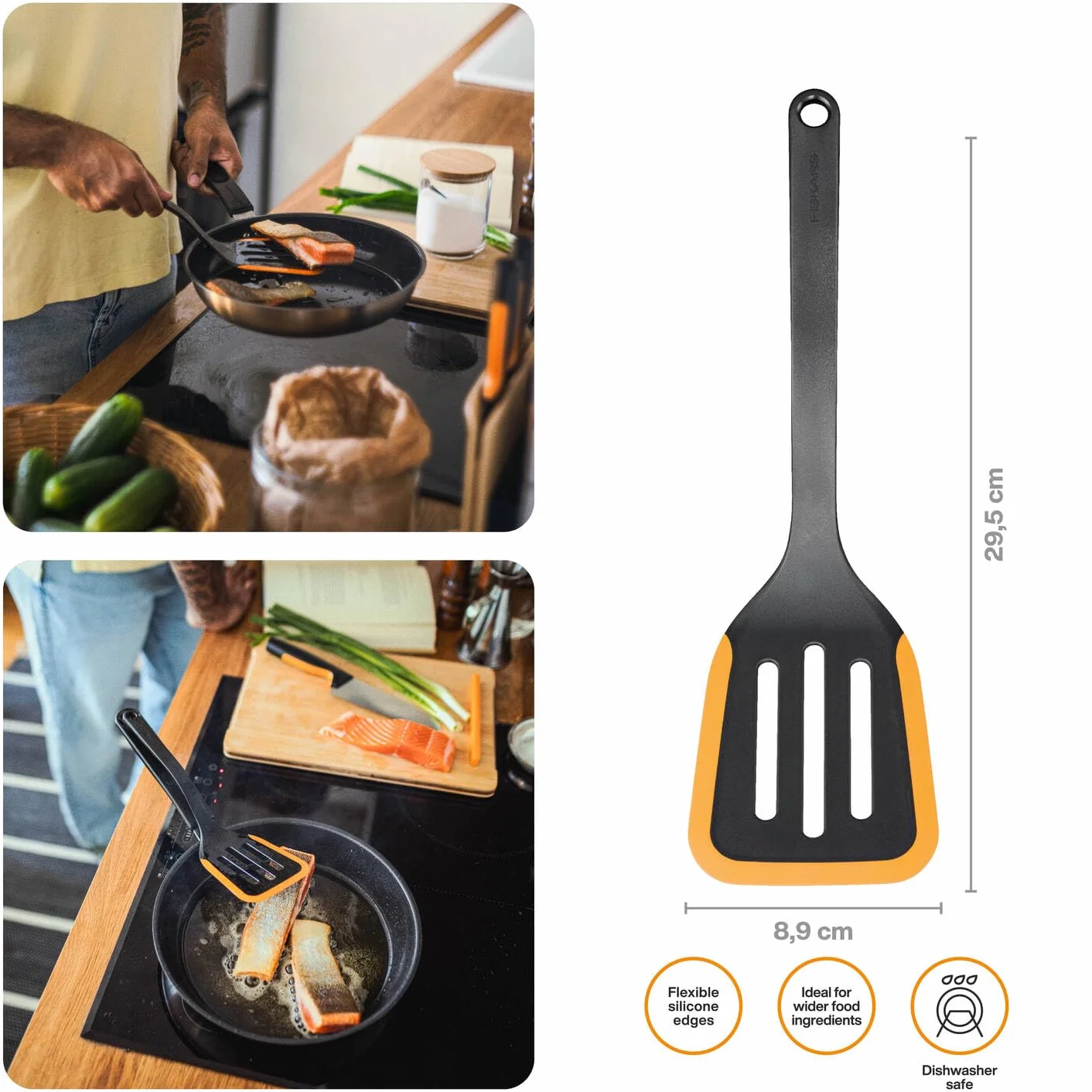 Fiskars Functional Form Flipping Spatula