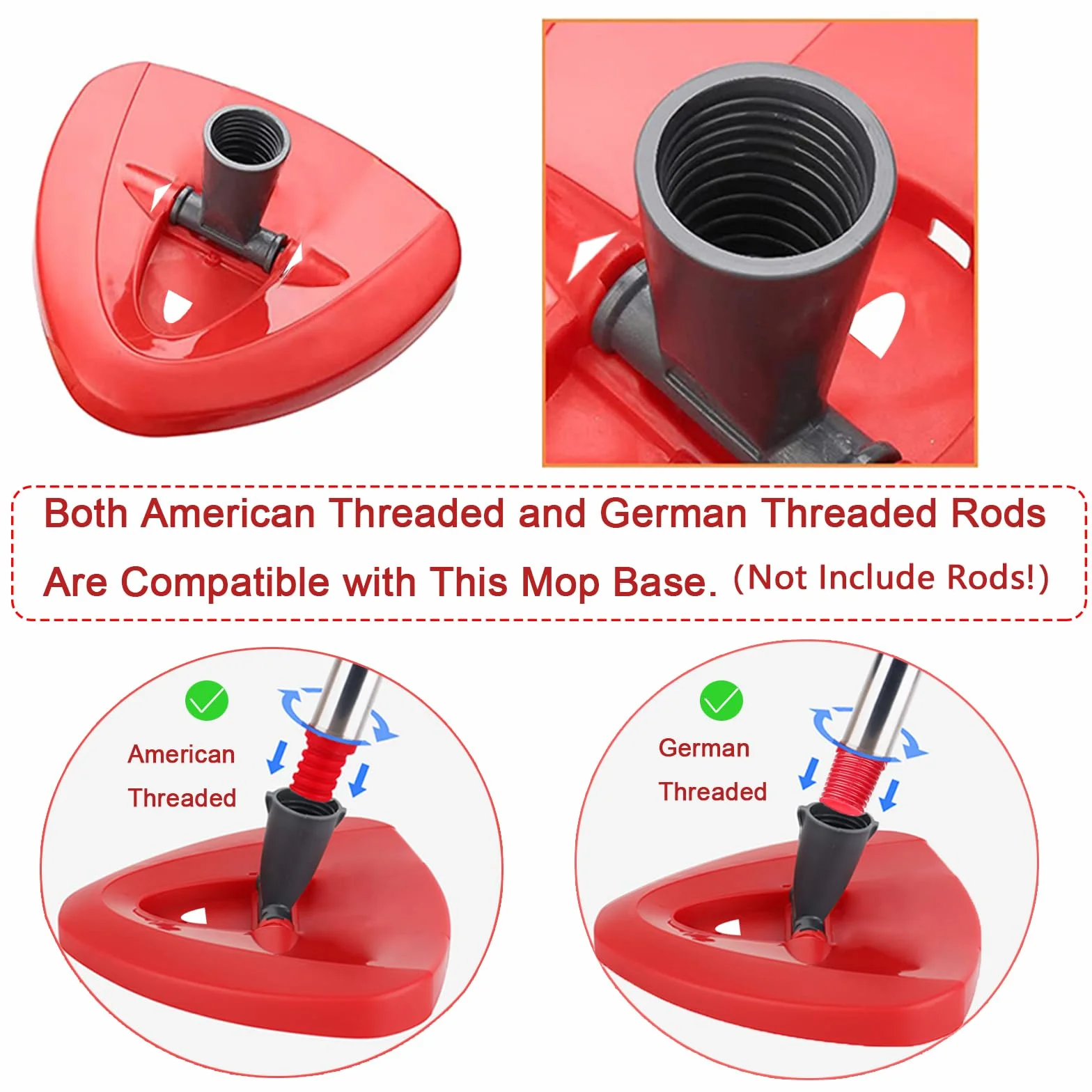 Sgizoku 5 wymiennych głowic mopa do mopa Vi-ledar Turbo Smart, nakładka zamienna do mopa Turbo Spin EasyWring i Clean Turbo