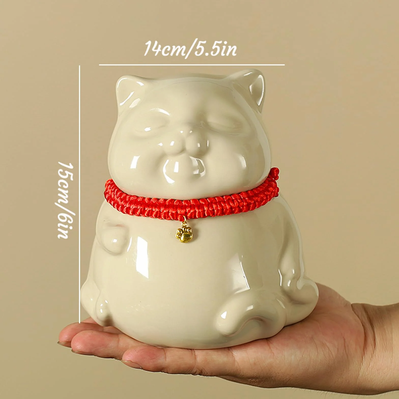 Urny dla zwierząt domowych na popiół dla kota, ceramiczne urny w kształcie kota, urny kremacyjne dla zwierząt urny pamiątkowe dla kotów