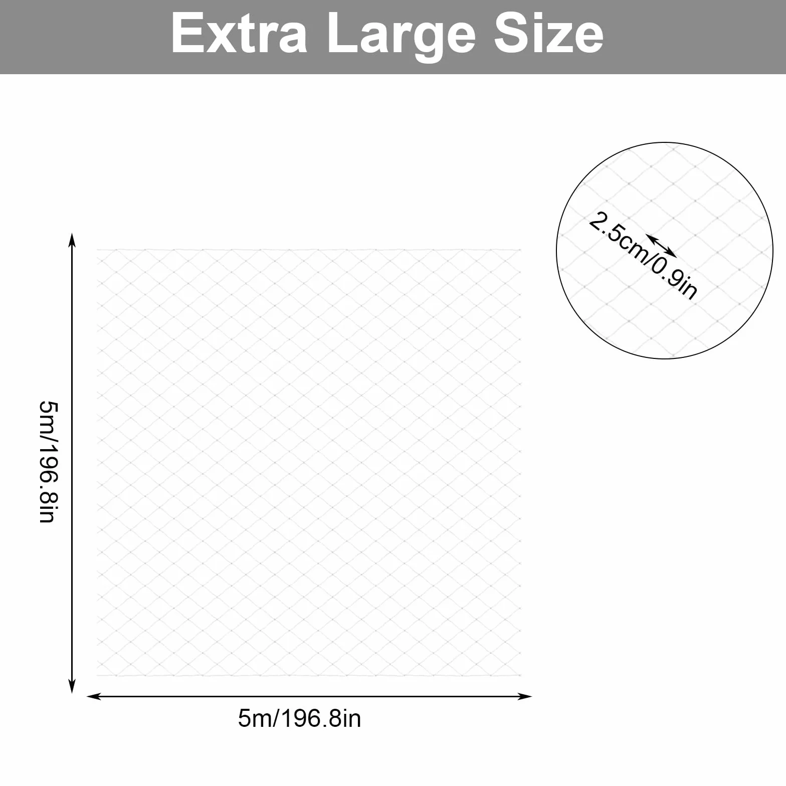Siatka dla kotów na balkon 5x5 m przezroczysta ochrona okna