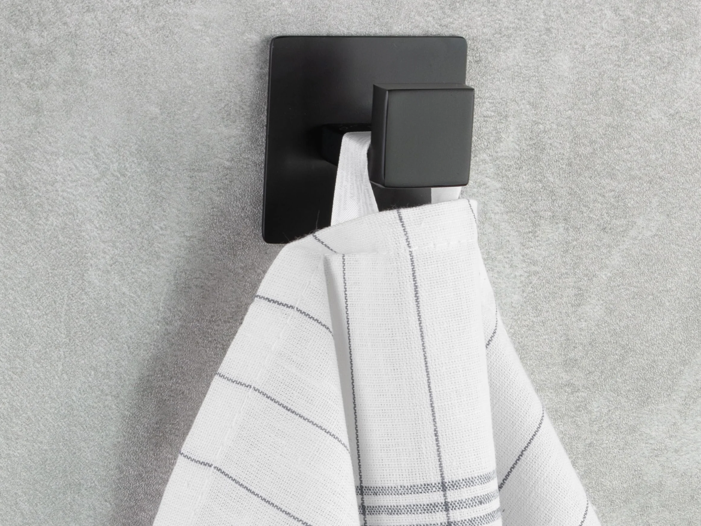 ZOLLNER Zestaw 5 ścierek do naczyń z bawełny o wymiarach 50 x 70 cm – super chłonne i trwałe ręczniki kuchenne – nadają się do prania w temperaturze do 95°C – w szaro-białą kratkę, jakość