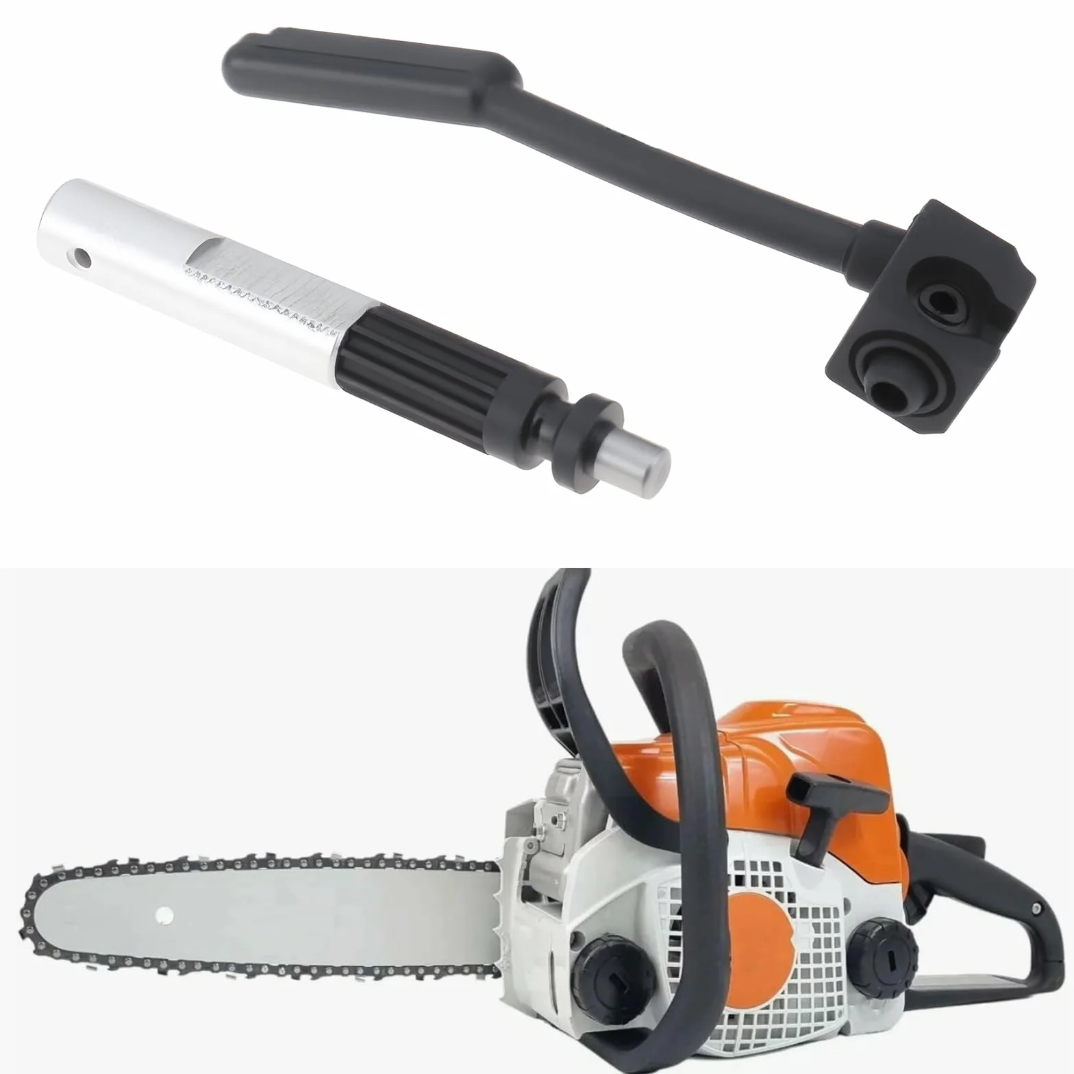 4 szt. piła łańcuchowa pompa olejowa pompa olejowa zestaw turbiny 544084202 544084201 kompatybilna z Husqvarna 435 440E 445 450