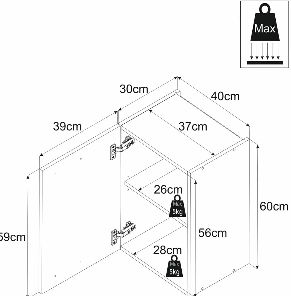 Zestaw Mebli Kuchennych 280 cm, Zabudowa Kuchenna z Szafkami Górnymi i Dolnymi, Kuchnia Modułowa do Samodzielnego Montażu Bez Sprzętu AGD, Styl Nowoczesny w Kolorze Kaszmir