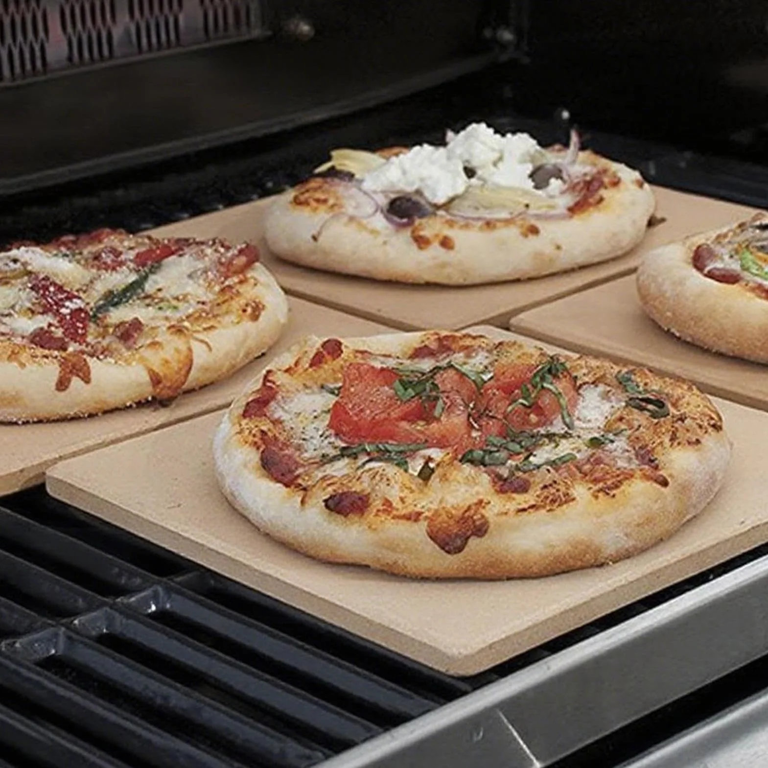 Kamień Do Pizzy Blaszek Do Pieczenia Do Kuchni | Ceramiczny Kamień Do Pizzy Do Gotowania Grillowania Pieczenia Chleba W Domu Na Zewnątrz I Na Kemping