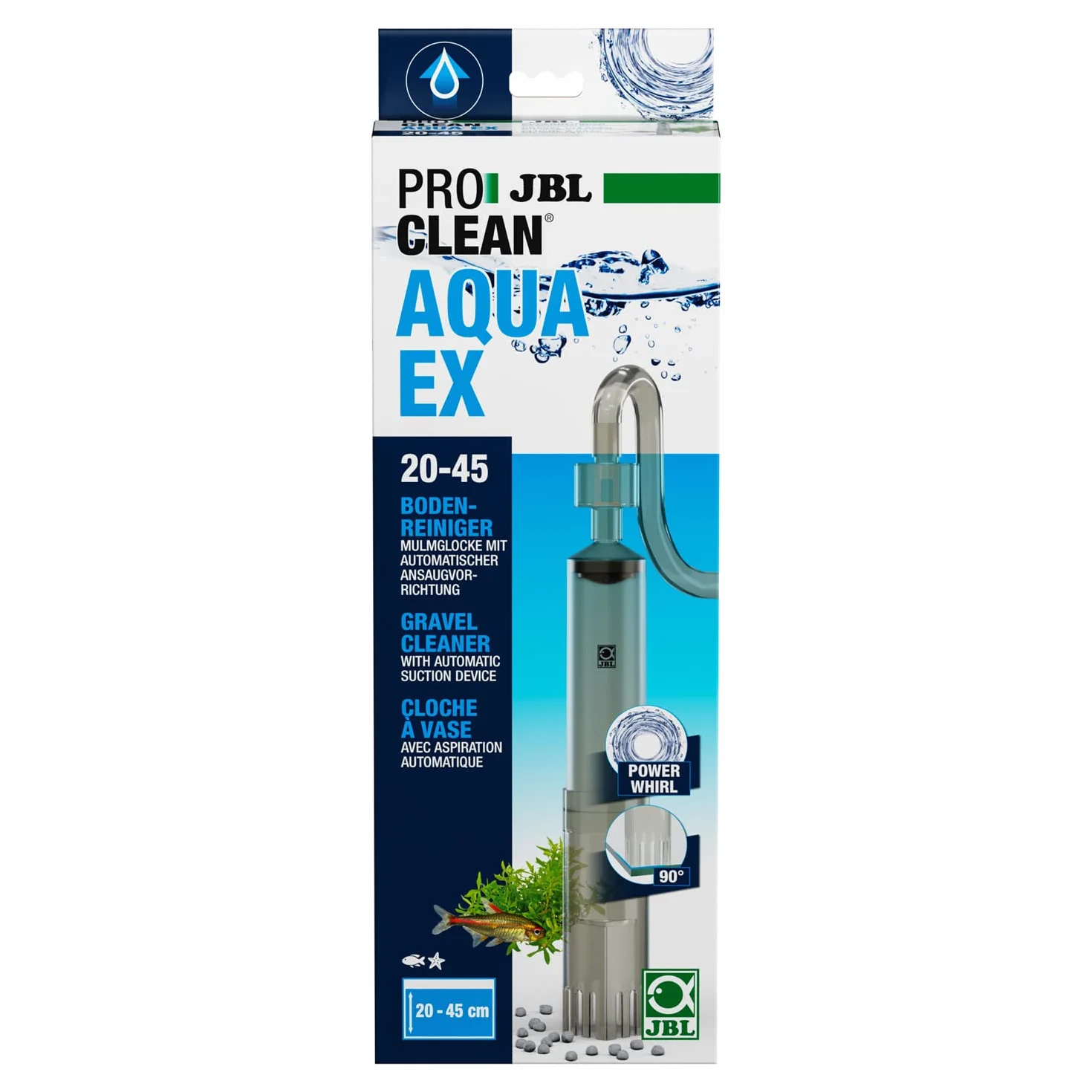 JBL PROCLEAN AQUA EX 20-45 środek do czyszczenia podkładu do akwariów 20-45 cm
