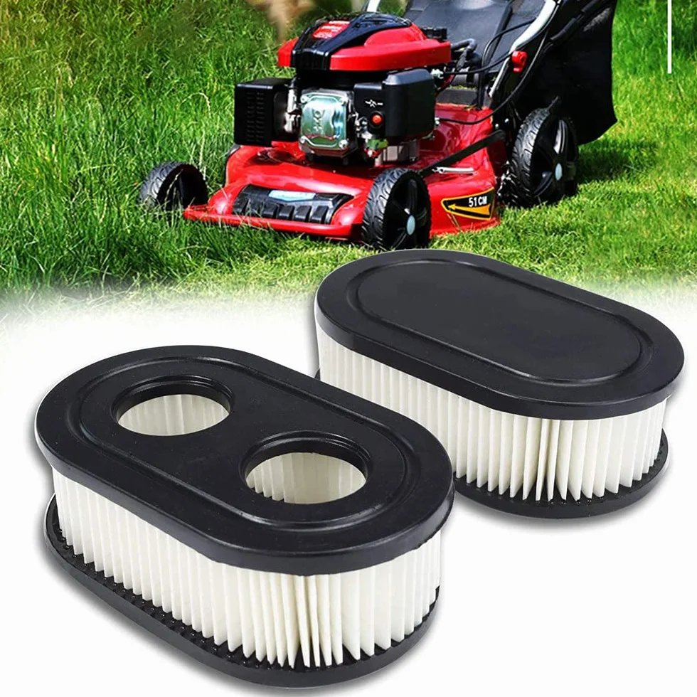 LATRAT 2x filtr powietrza do Briggs & Stratton zastępuje Briggs # 798452 Kompatybilny z modelami 09p702 9/10 Hov 140 cc 500-500 E & EX Series Promenades