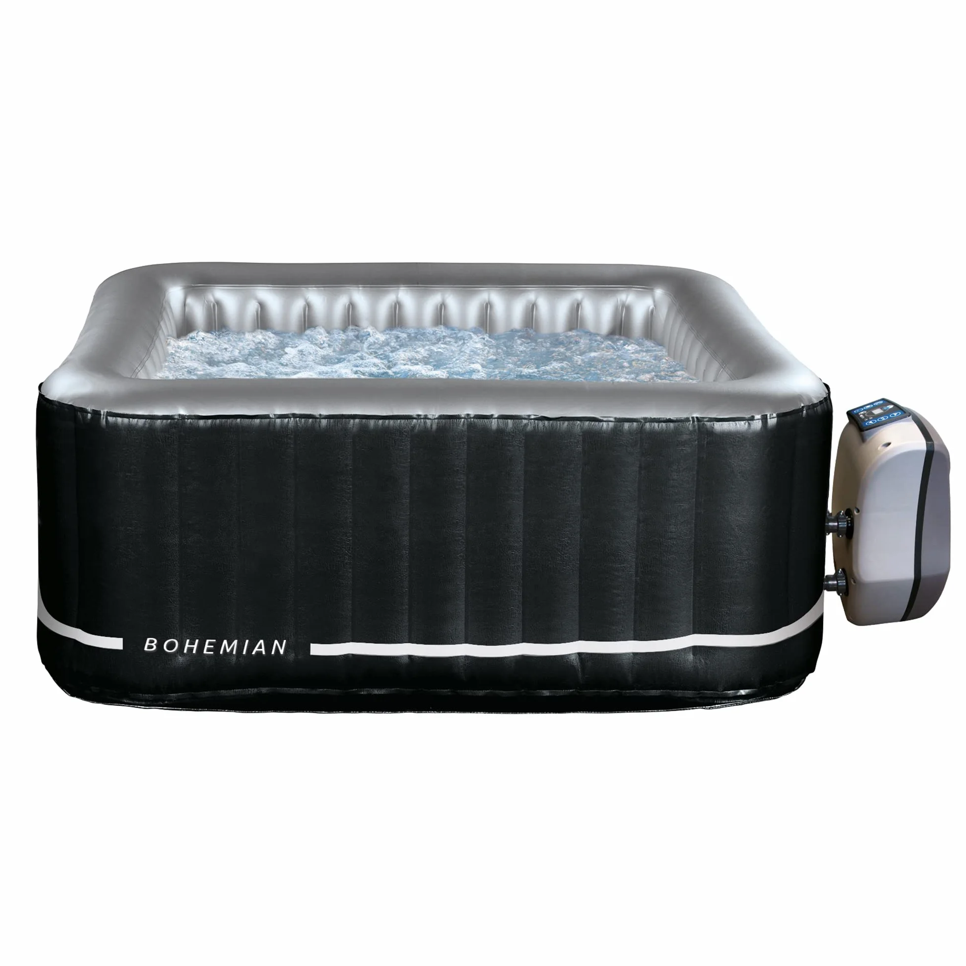 Netspa Spa Gonflable Nadmuchiwane Spa, Czarny, 650 l