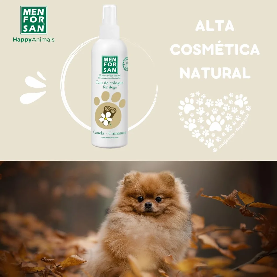 MENFORSAN Woda kolońska dla psów 125 ml Cynamon