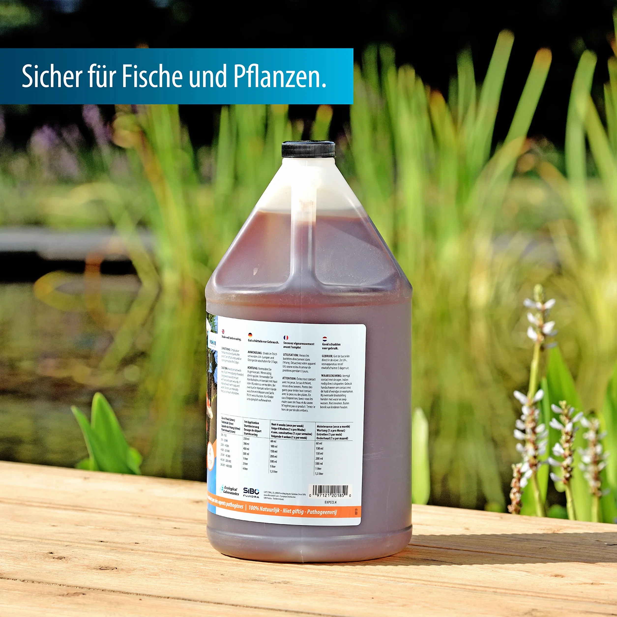 Aquaforte Clean & Clear Środek do Uzdatniania Wody, 4 l