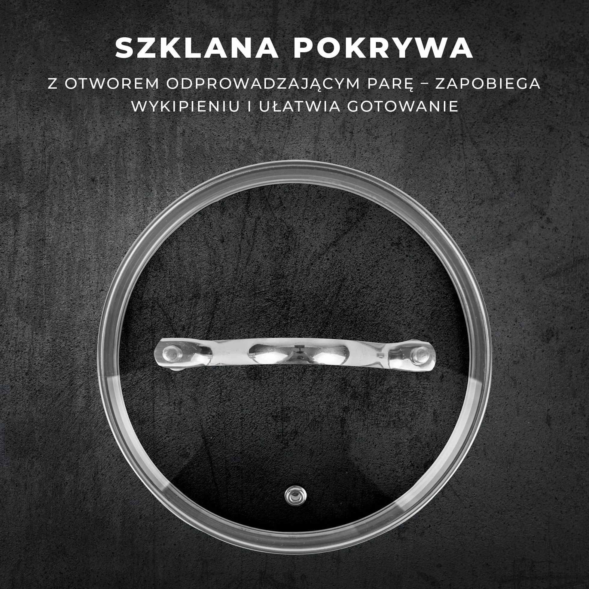 KARL HAUSMANN Mały Garnek ze Stali Nierdzewnej 18/10-1.9L - Ø 16 cm - ze Szklaną Pokrywką - do Gotowania Zupy, Sosów, Makaronu - Kompatybilny ze Wszystkimi Rodzajami Kuchenek, w tym Indukcją