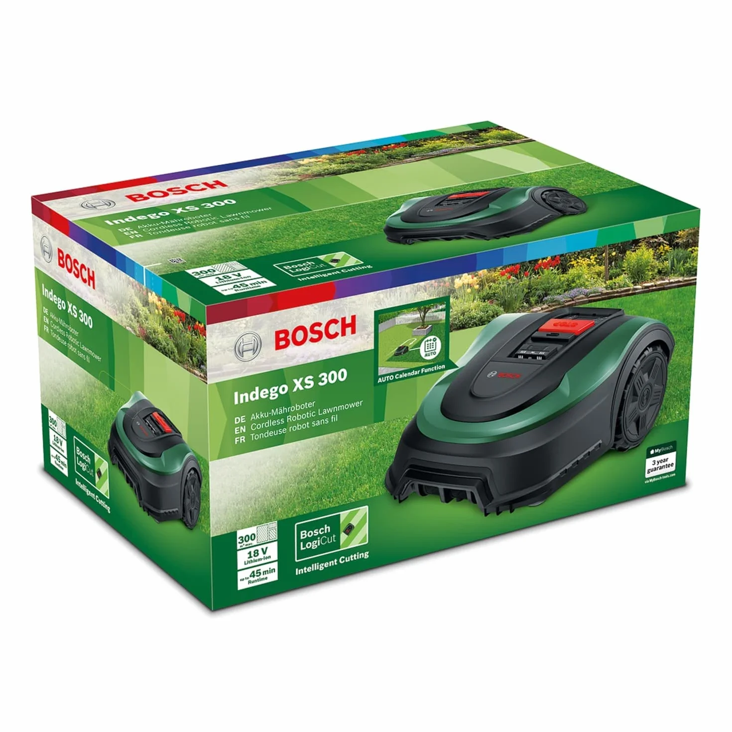 Bosch Home And Garden Kosiarka Robotyczna Akumulatorowa, Indego XS 300, 06008B0003