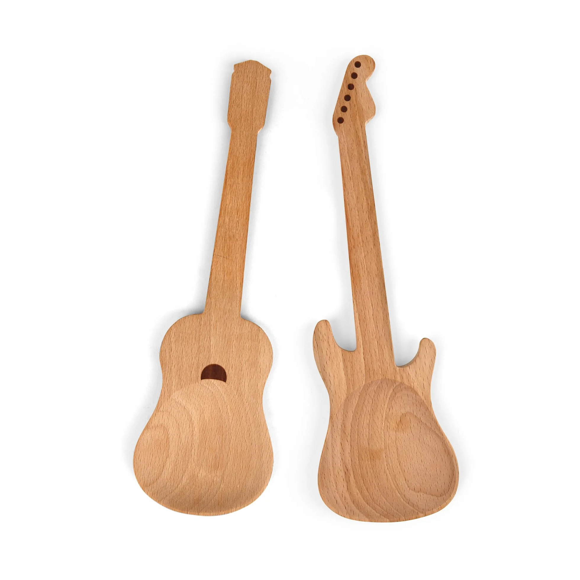 Cucchiaio In Legno Chitarra