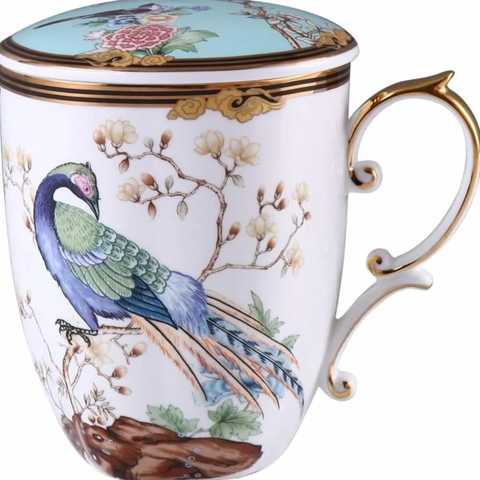 Kreatywny kubek do kawy, porcelanowy kubek, ceramiczny, duża pojemność, pokrywa, narodowy, lekki, luksusowy, rodzinny kubek do kawy, kubek do herbaty