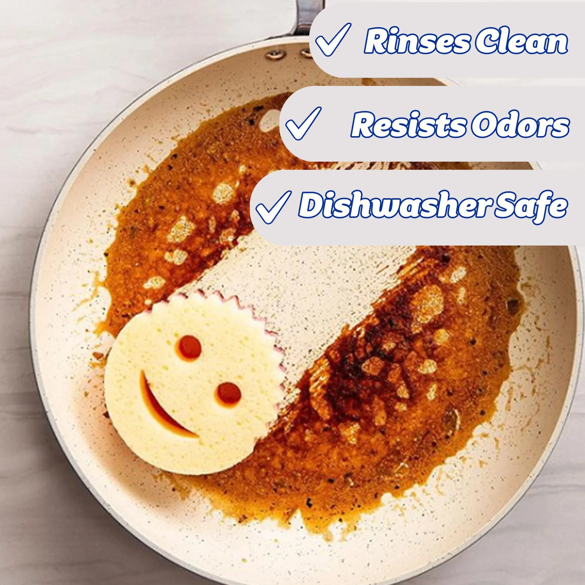 Scrub Daddy Gąbka Peeling Mommy Violet, Dwupak