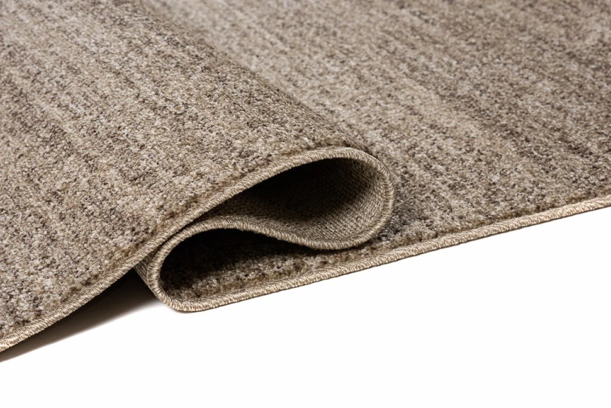 Tapiso Sari dywan z krótkim włosiem, nowoczesny dywan w kolorze beżowym, melanż, idealny do salonu, pokoju gościnnego, jadalni, Ökotex 140 x 190 cm