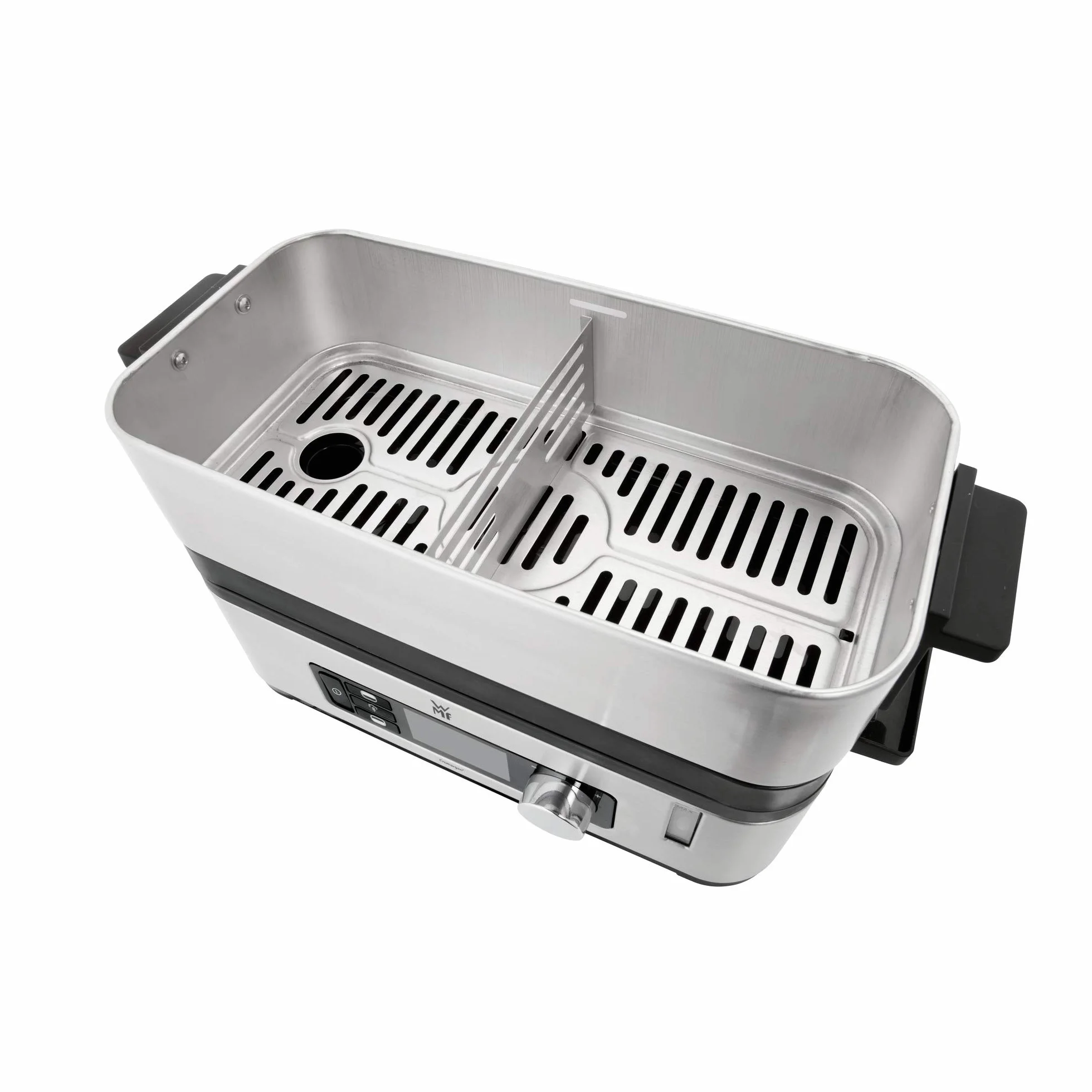 Wmf 415090011 Parowar, Czarny/Srebrny, 30L