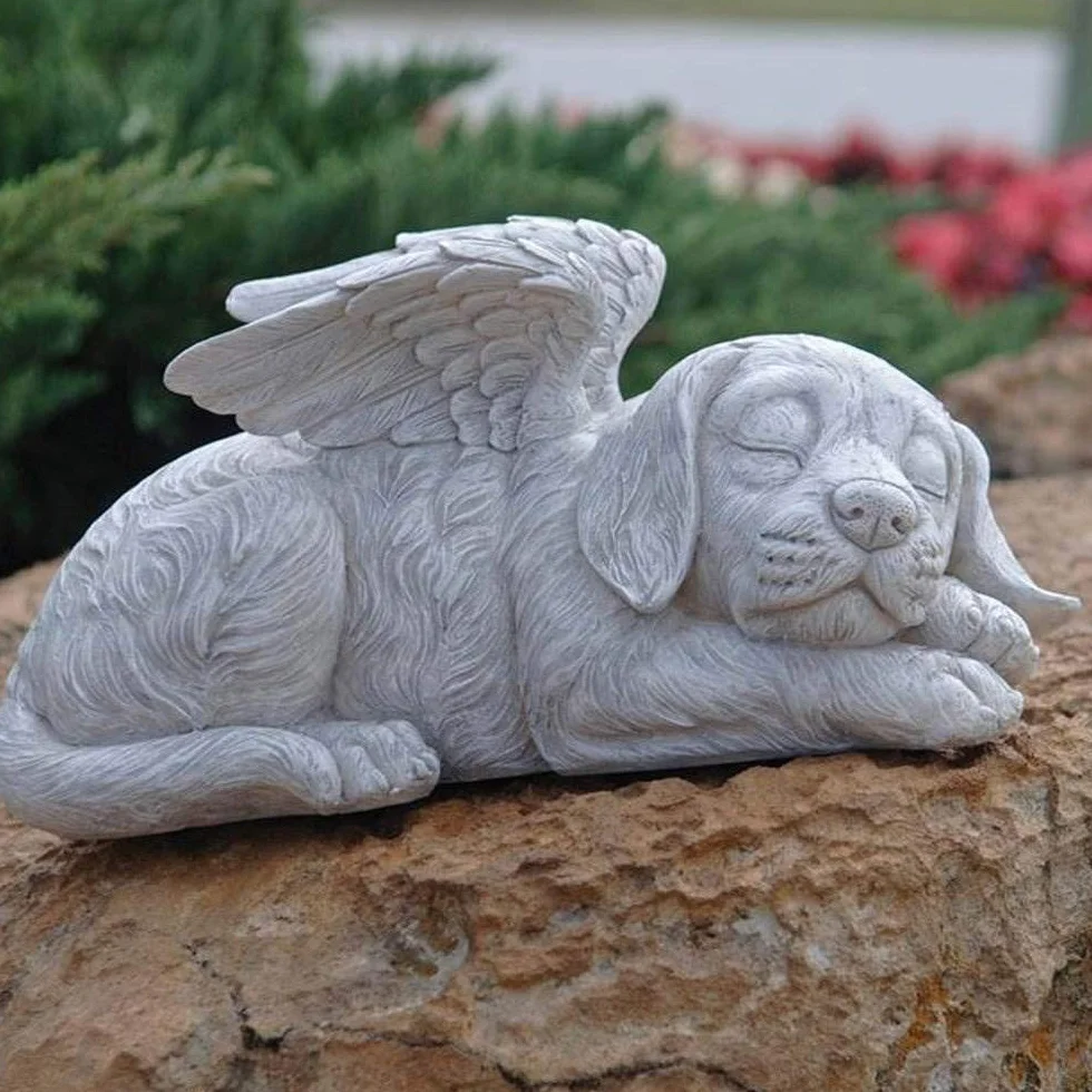Design Toscano Figurka zwierzęcia imit skrzydła anioła 25,5 x 14 x 12,5 cm