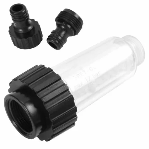 Filtr wody do myjki wysokociśnieniowej, filtr do myjki wysokociśnieniowej z przyłączem 3/4", akcesoria do myjki wysokociśnieniowej, filtr wstępny wody do myjki wysokociśnieniowej, pompy