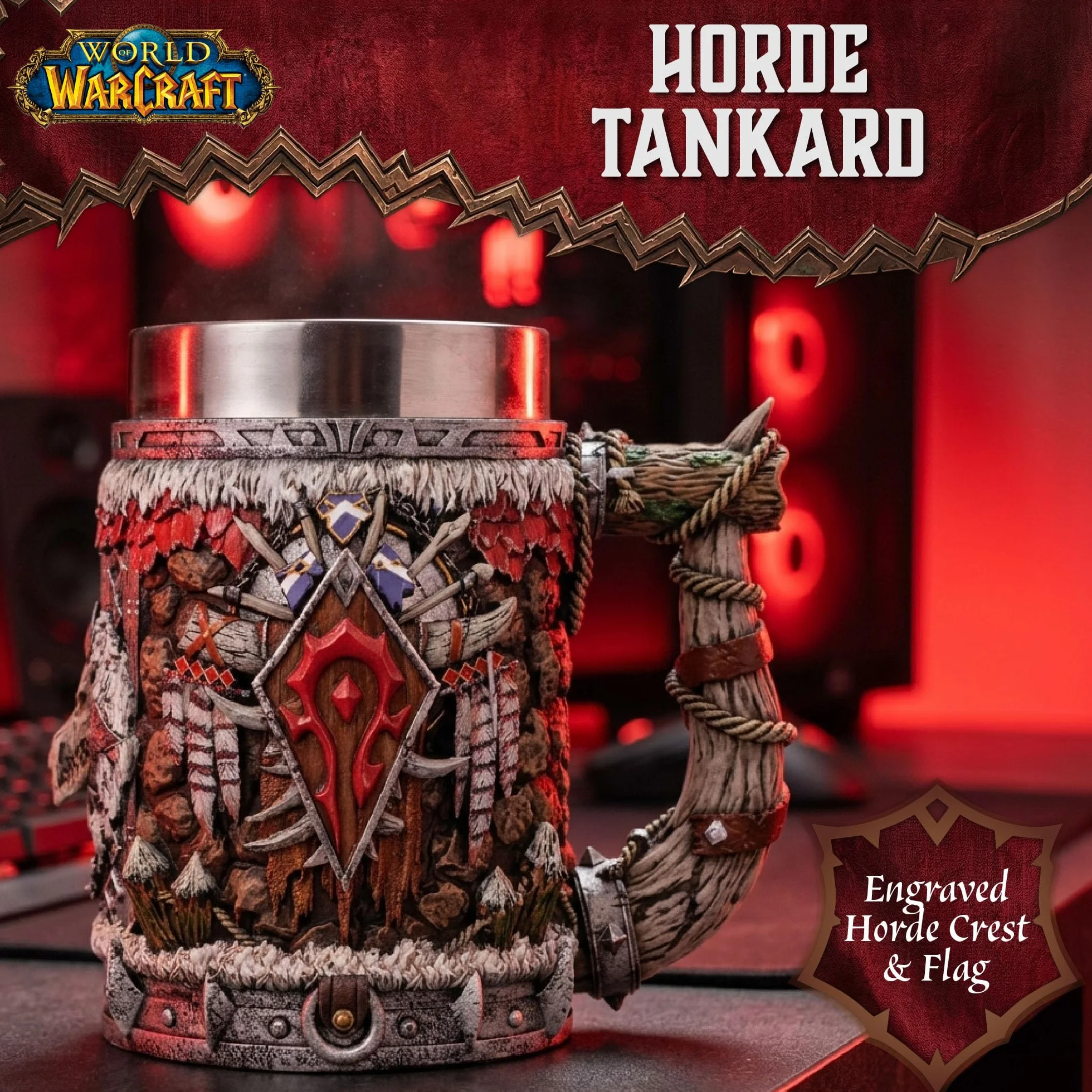 Nemesis Now World of Warcraft Horda Tankard
