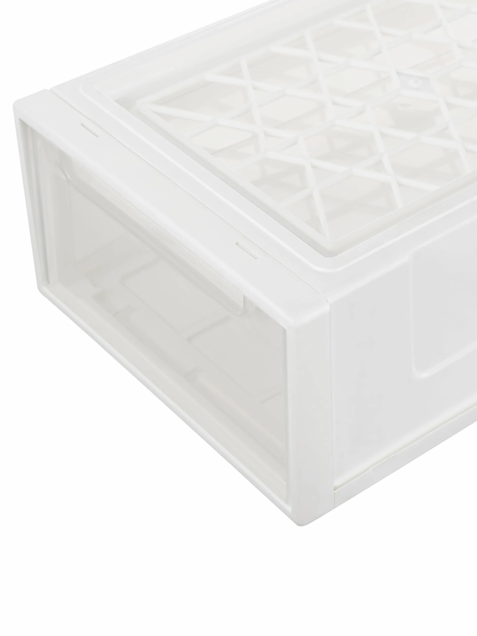 Cetomo 14 x 3. Plastikowe szuflady do przechowywania do układania w stos, pudełko do przechowywania, wielofunkcyjne pojemniki do sypialni, łazienki, szafy, akademika, pokoju rzemieślniczego, garażu,