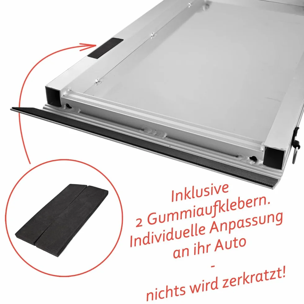 Petigi Rampa dla psów, do samochodu, bagażnika, schodów, pomoc przy wejściu dla psów, składana, aluminium, długość do 5 cm, obciążenie do 150 kg