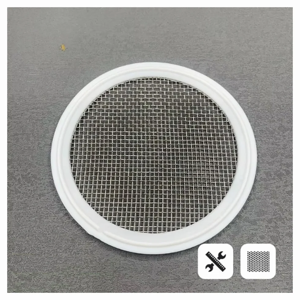Filtr siatkowy Tri-Clamp z siatką ze stali nierdzewnej 10-500 oczek do domowego warzenia piwa - uszczelka sanitarna 38-102 mm(500Mesh 64mmod-2Inch Tc)