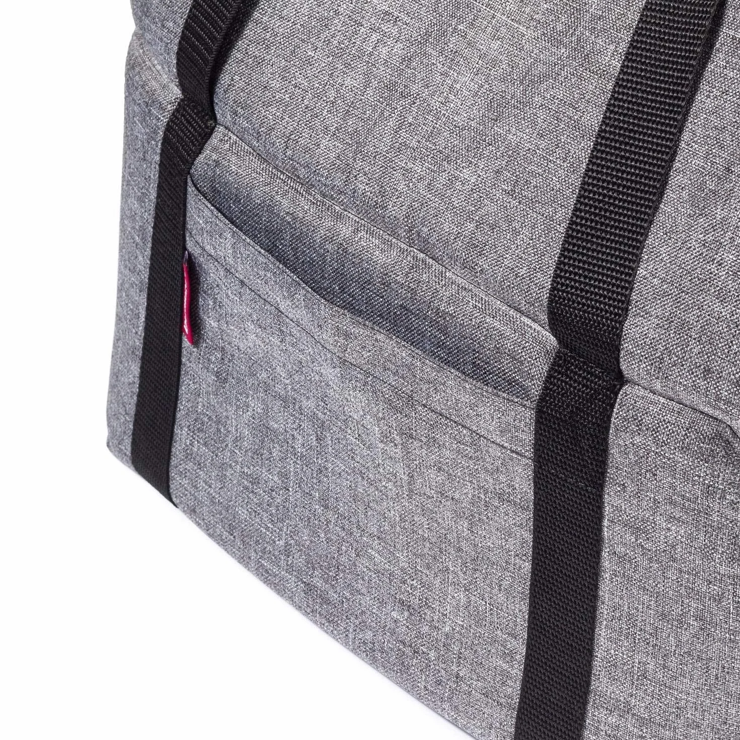 Torba dla psa - szara, rozm. M, do 10 kg - torba do przenoszenia małych i średnich psów, szczeniaków, kotów
