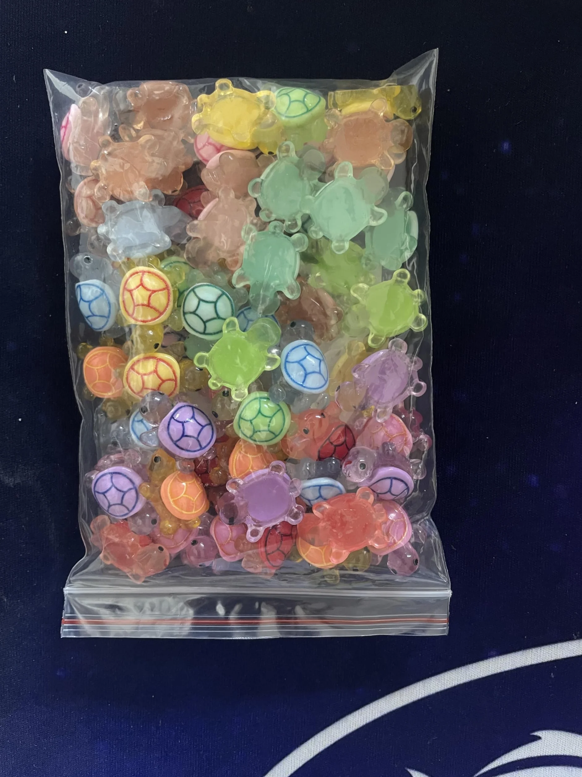 Mini żółwie, 60 sztuk, mini świecące żółwie z żywicy, miniaturowe figurki małych zwierząt, do dekoracji garnków, krajobrazu ogrodowego, "zrób to sam"