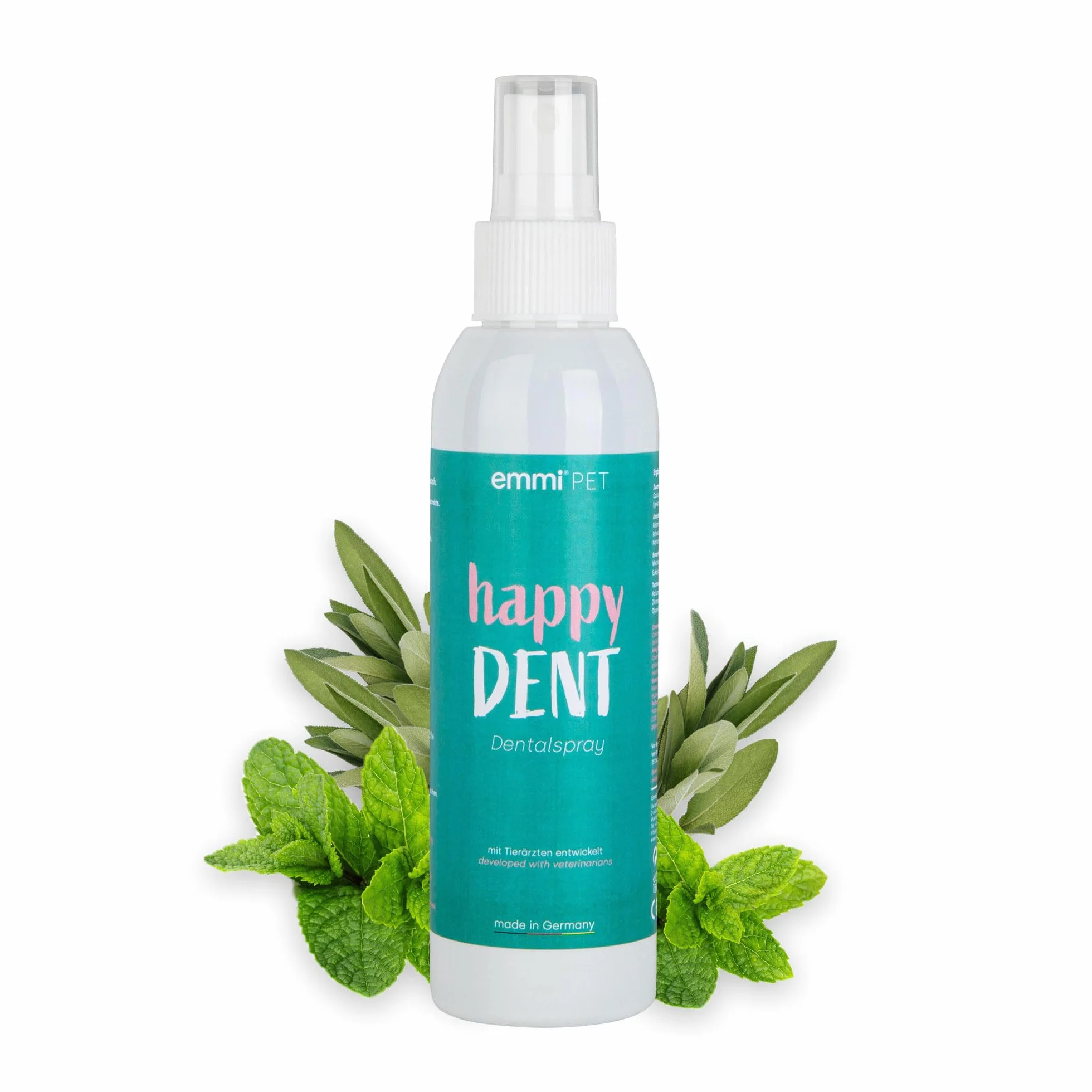 Emmi-pet Dentalspray dla psów Pielęgnacja zębów Zmniejsza kamień nazębny Wegański naturalny