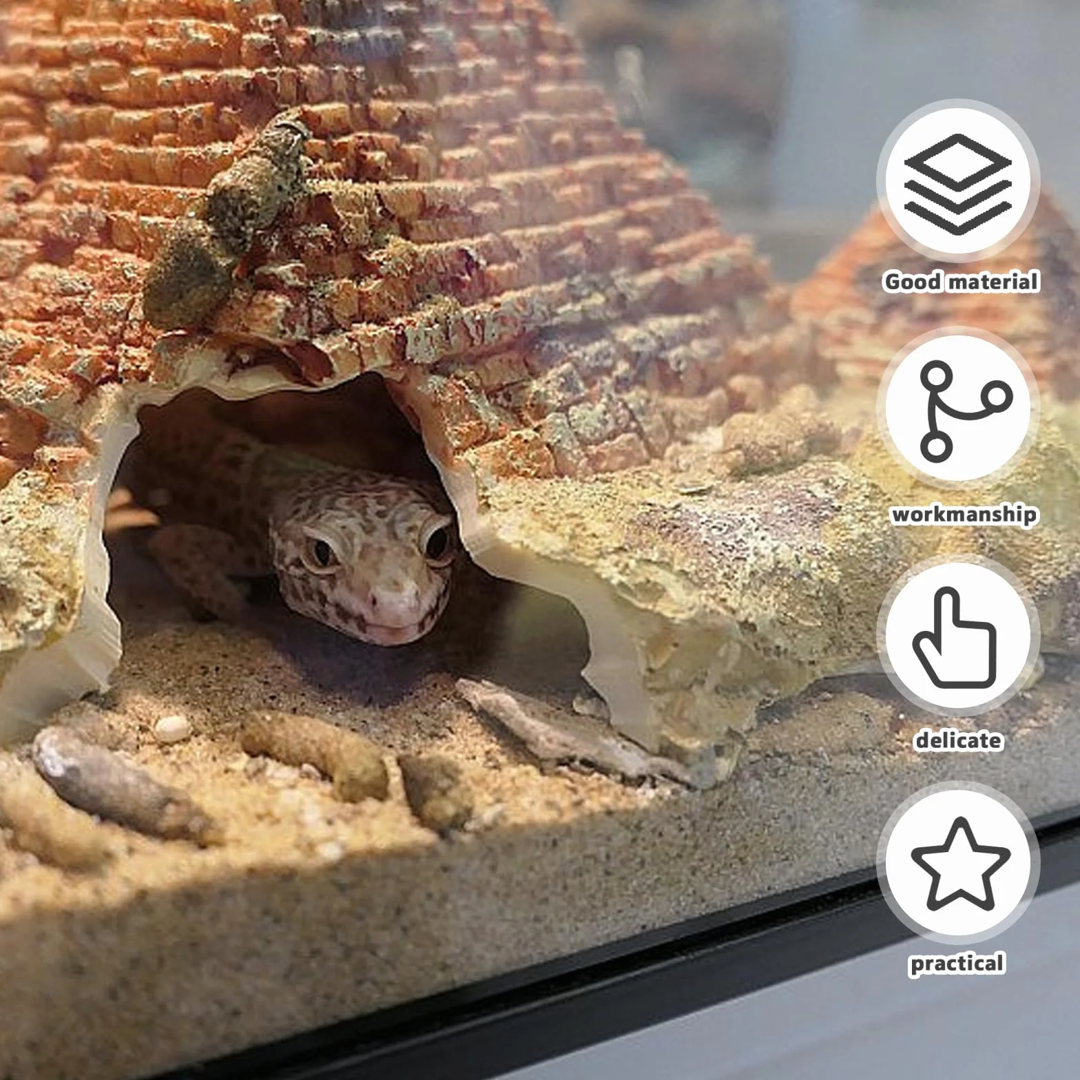 Mata grzewcza do terrarium 7W z regulacją temperatury dla gadów