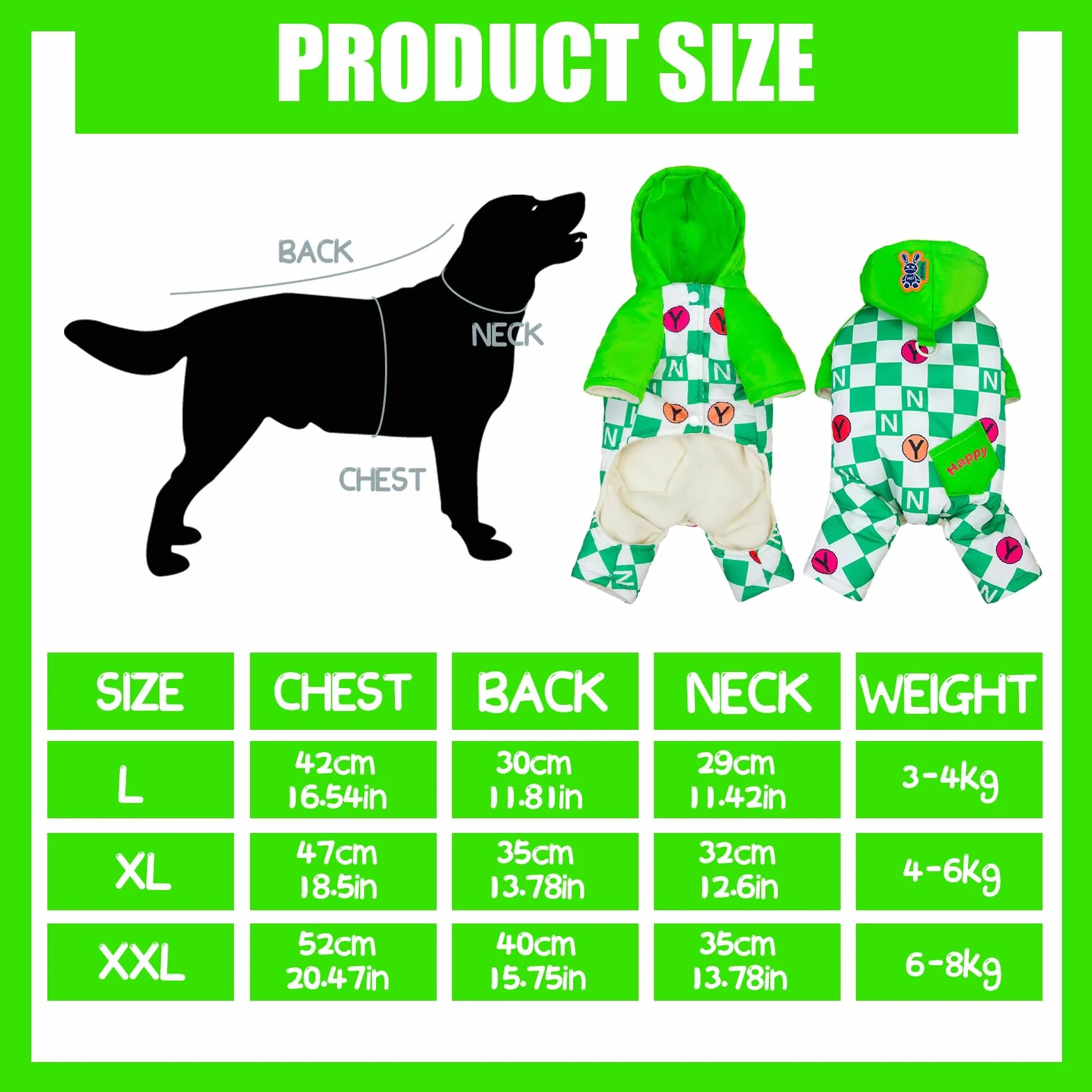 Płaszcz zimowy dla psa polarowy sweter 3-8 kg