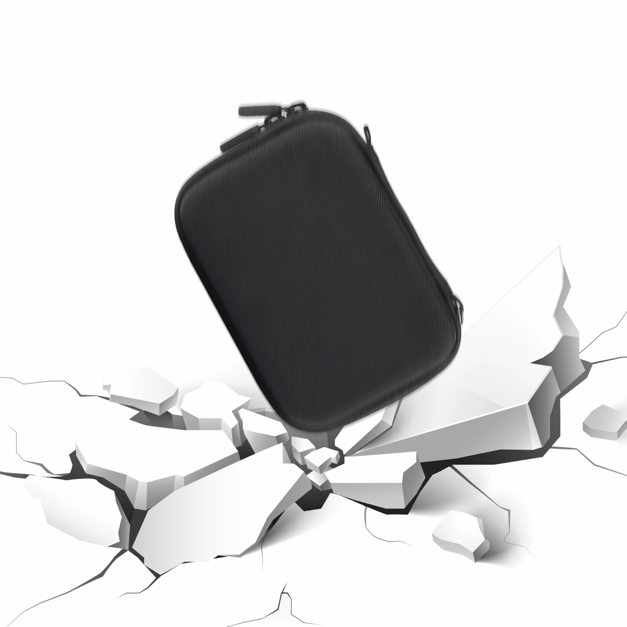 Etui kompatybilne z WOLKENKRAFT ÄRiS Ultra Vaporizer Case, akcesoria, etui ochronne, czarny i niebieski #