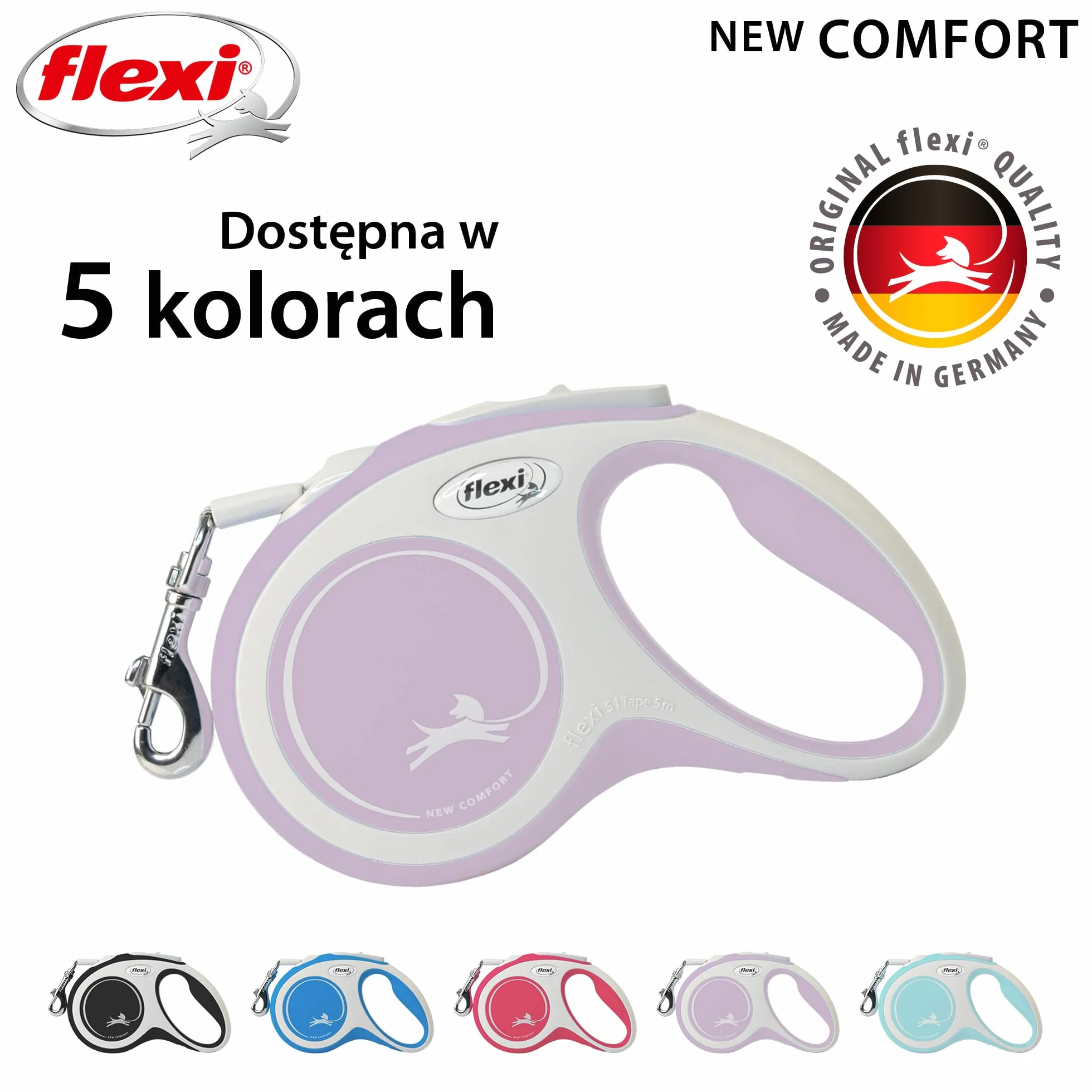Flexi Taśma dla psów 5 m 15 kg