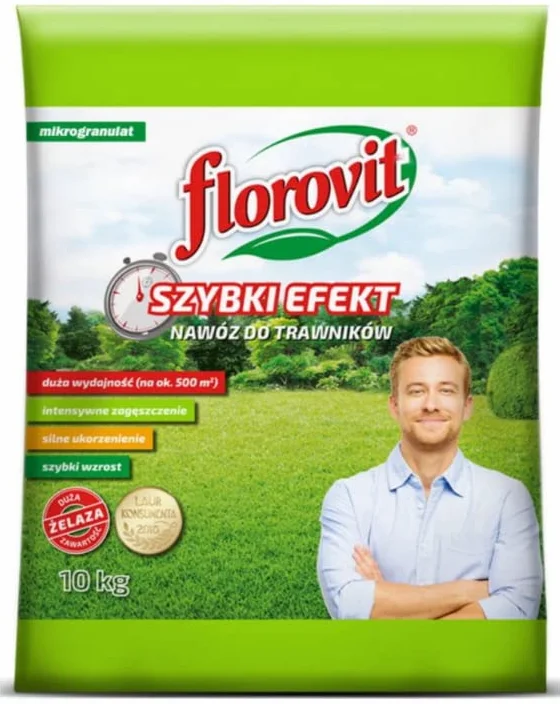 Florovit do trawników szybki efekt worek 10kg