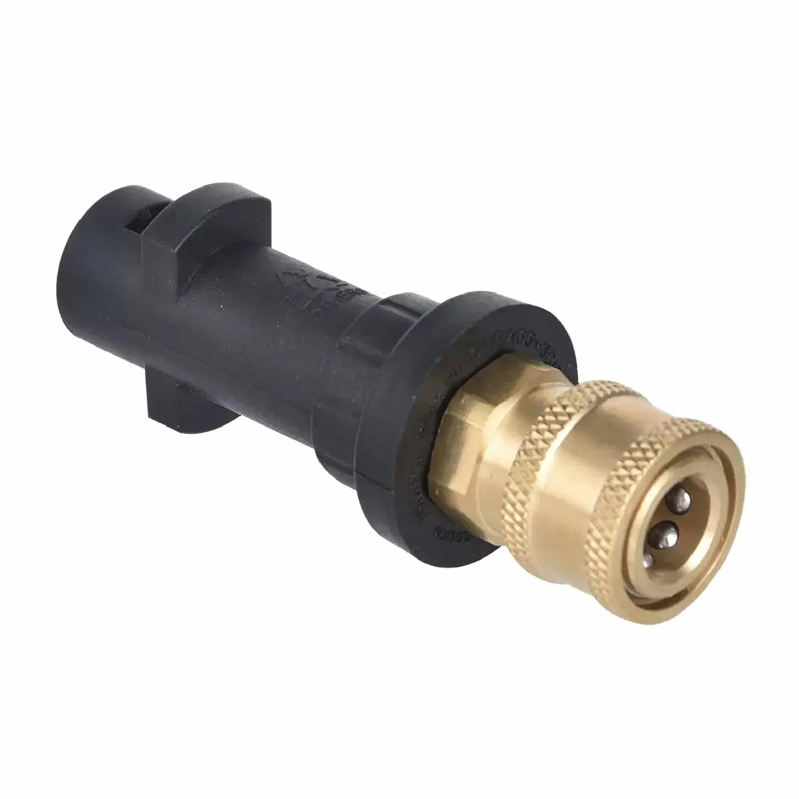 Adapter do pistoletów do myjki wysokociśnieniowej, 1/4" mosiężne szybkozłącze gniazdo do Kärcher serii K K2, K3, K4, K5, K6, K7 armatka pianowa do myjki wysokociśnieniowej