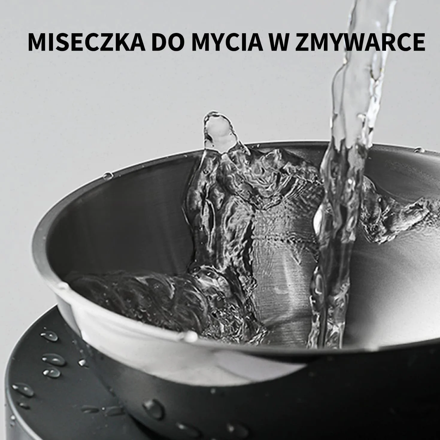 PETKIT CYBERTAIL Miska dla Psa i Kota ze Stali Nierdzewnej, Antypoślizgowa, Przechylna