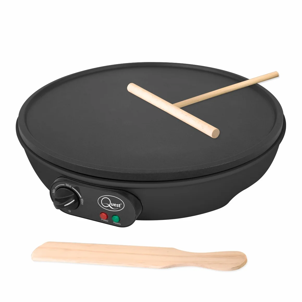 Quest 35540 Benross Electric Pancake Crepe Maker with Spreader, 1000 W by Quest