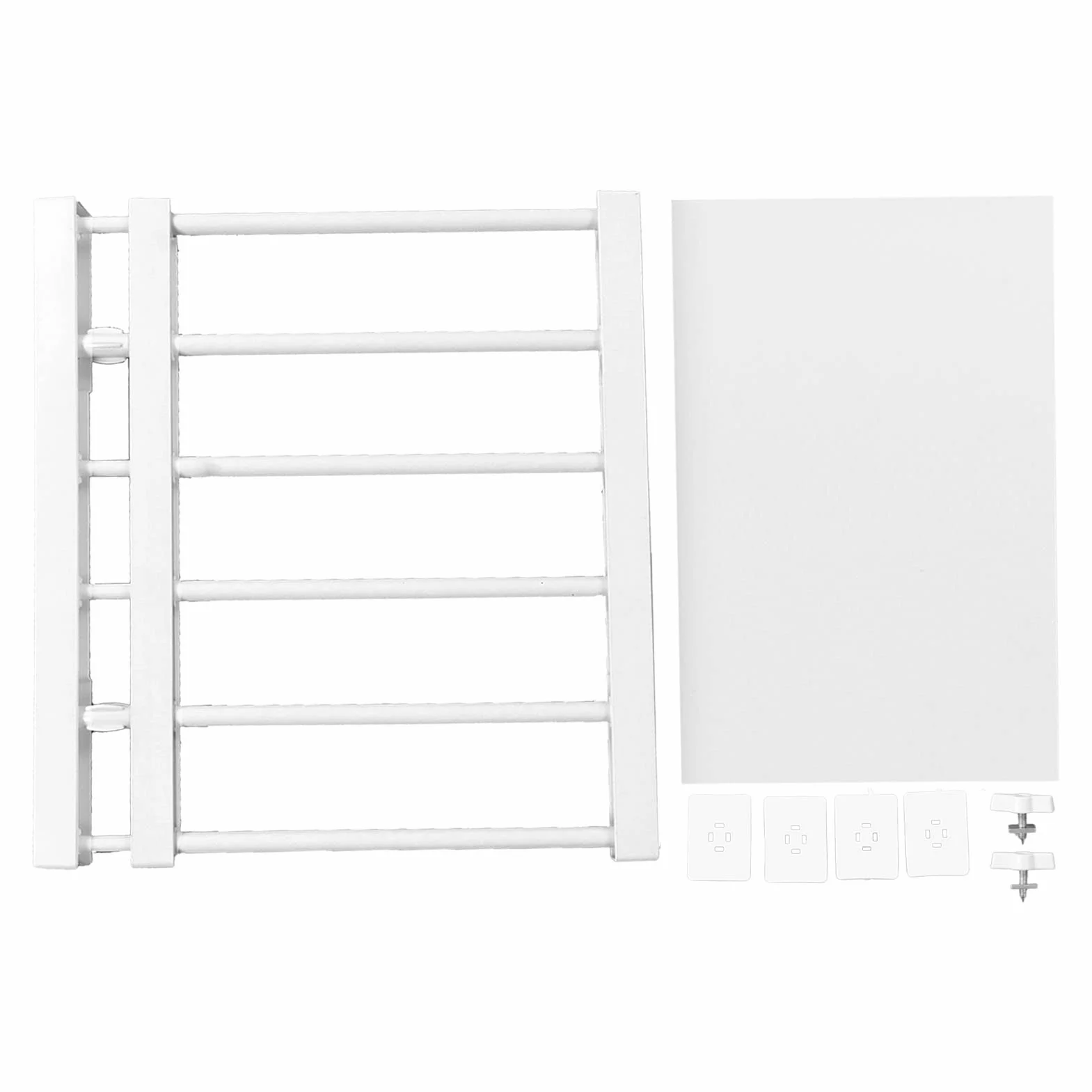 Szafa na Ubrania Rozkładana Półka Napinająca - Szafka Organizacyjna z Regulowanymi Półkami i Stojaki do Organizacji Bez Przegródek Wiertniczych (Długość 30-40 cm / 11,8-15,7 cala)