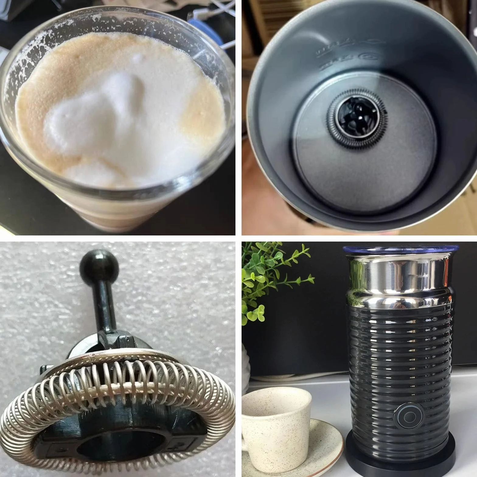 MS-623523 spieniacz do mleka, części zamienne do Nespresso Aeroccino 3, do Nespresso Aeroccino U & Milk XN2601, Expert & Milk XN6018, Prodigo & Milk seria XN411