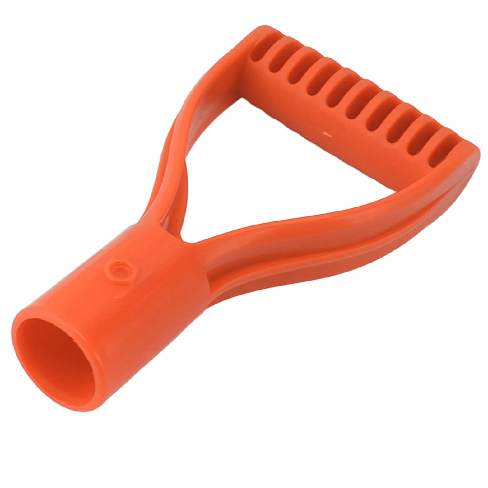 Uchwyt łopaty Łopata Śrubowy Uchwyt Antypoślizgowy Zamiennik 32 Mm Plastik do łopaty Łopaty Ogrodowe (ORANGE)