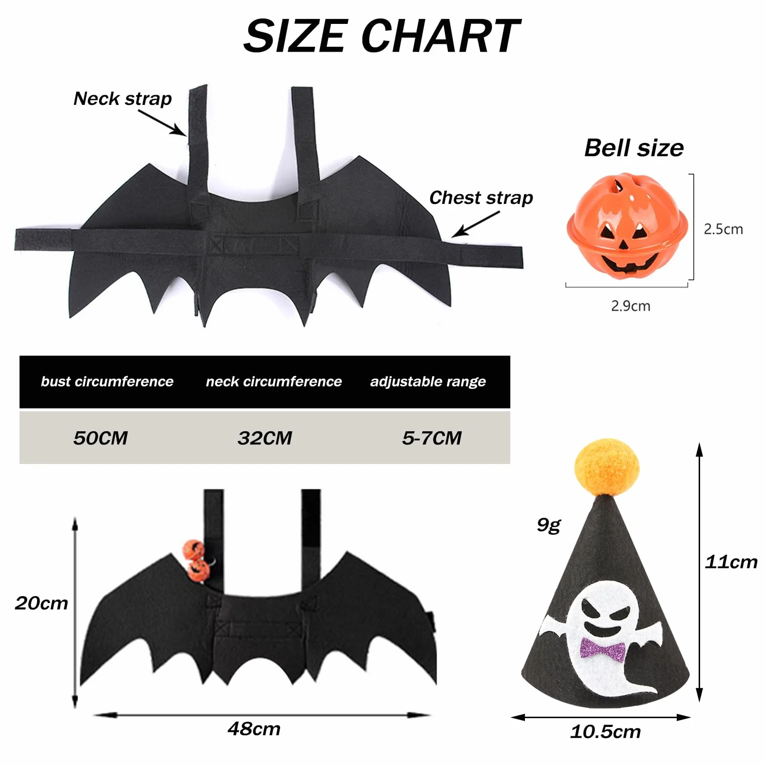 Kostium na Halloween dla zwierząt domowych, skrzydła nietoperza dla kota kostiumy dla kota na cosplay karnawał
