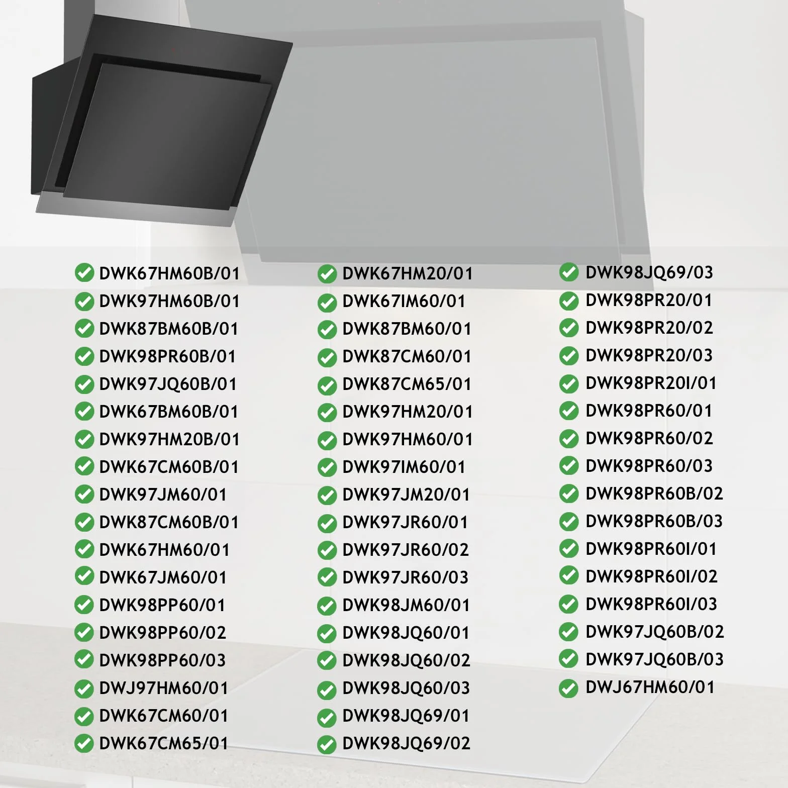 SPARES2GO Filtr węglowy do okapu kuchennego Bosch DWK67 DWK87 DWK97 DWK98 (2 filtry)