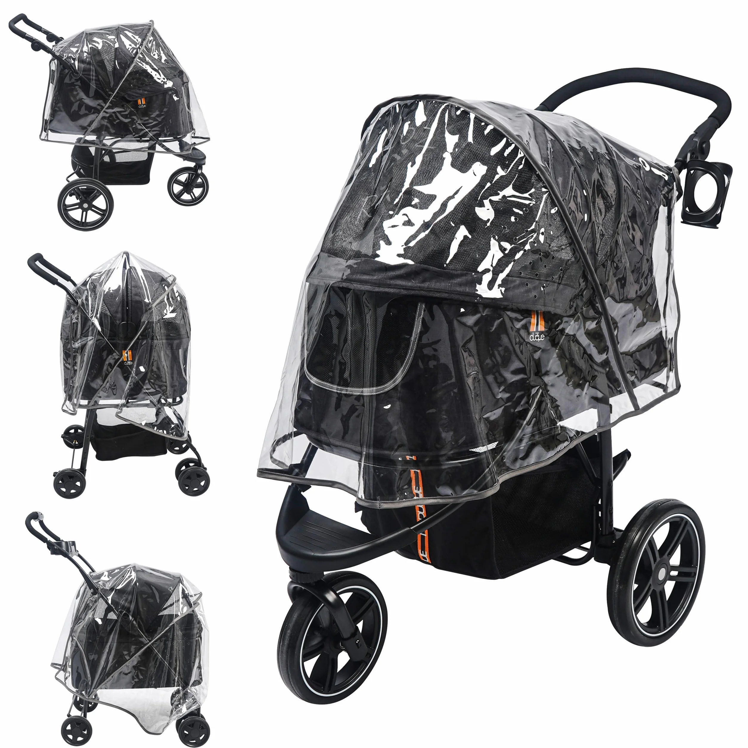 UNIWERSALNA RAIN COVER XL ochrona przed deszczem z zapięciem na rzepy