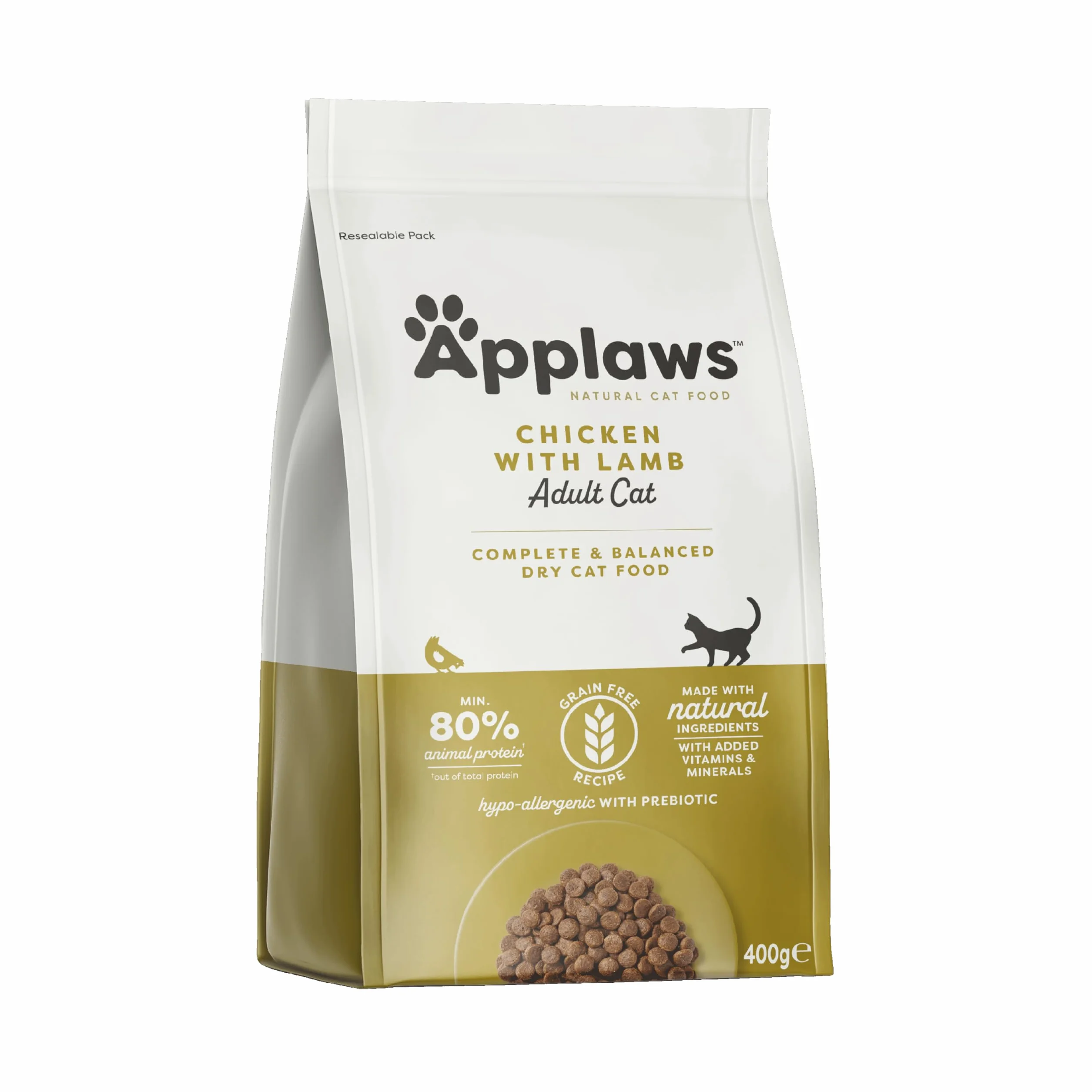 Applaws Trockenfutter Hühnchen mit Lamm 400 g