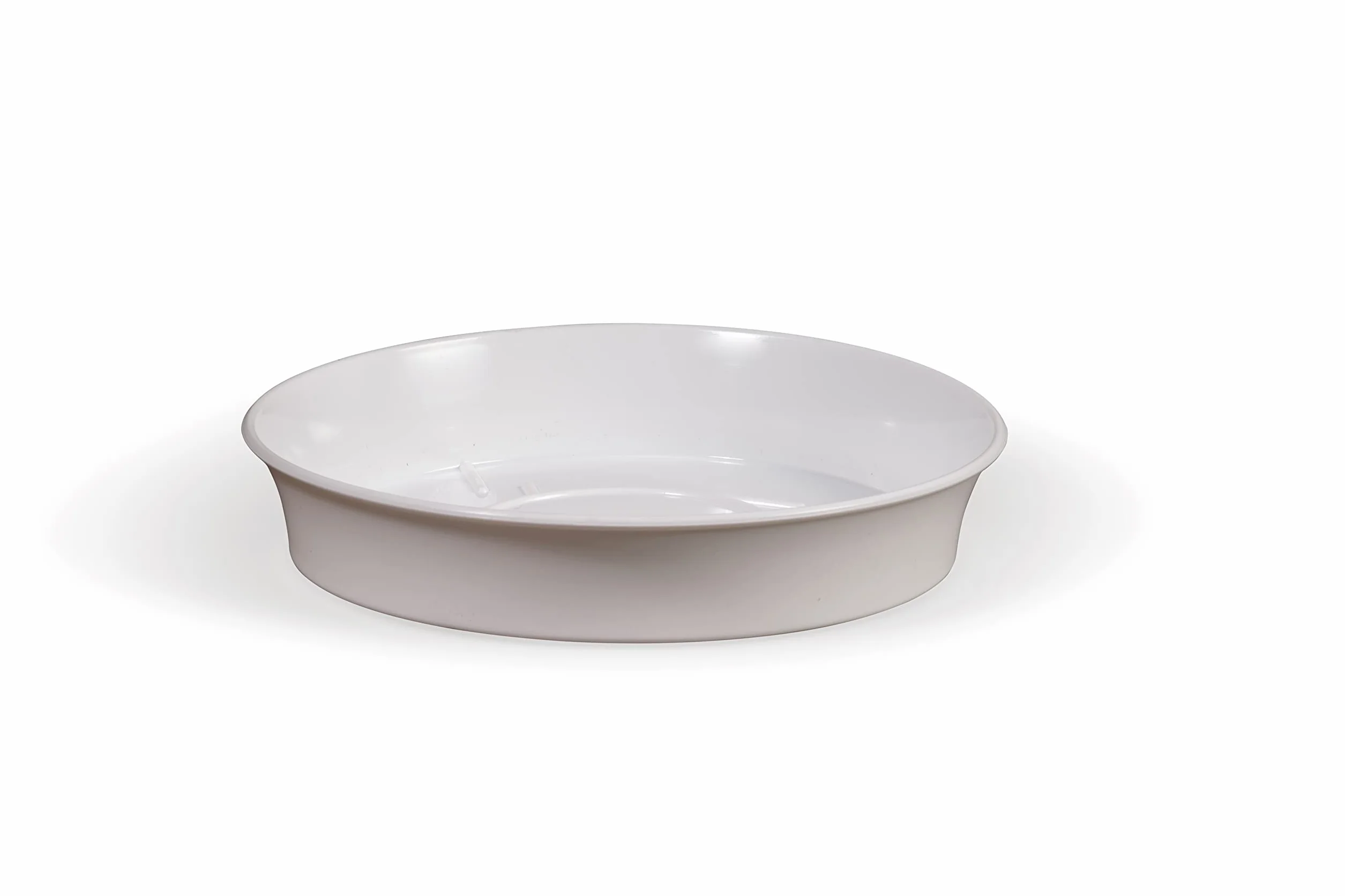 Kimmel Podkładka pod doniczkę, podstawka pod doniczkę, Ø 8 cm, biała